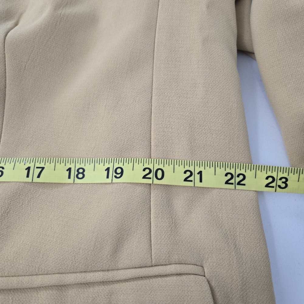 A New Day Women's Double Breasted Beige Blazer/Jacket Size Large NWT - Picture 9 of 12